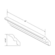 Craft Cabinetry Midnight Big Crown Molding