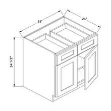 Craft Cabinetry Midnight 33”W Base Cabinet