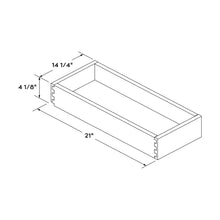 Craft Cabinetry Stain Gray Roll-Out Tray for 18" Cabinet