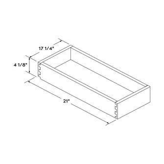 Craft Cabinetry Aqua Roll-Out Tray for 21" Cabinet