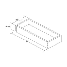 Craft Cabinetry Stain Gray Roll-Out Tray for 24" Cabinet