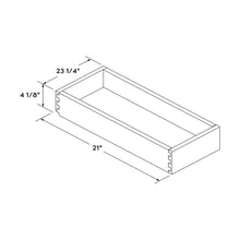 Craft Cabinetry Modern Gray Roll-Out Tray for 27" Cabinet