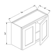 Craft Cabinetry Pure White 24"W x 24"H Wall Cabinet