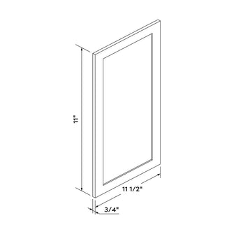 Craft Cabinetry Navy Decorative Dummy Door 12"W x 12"H Wall